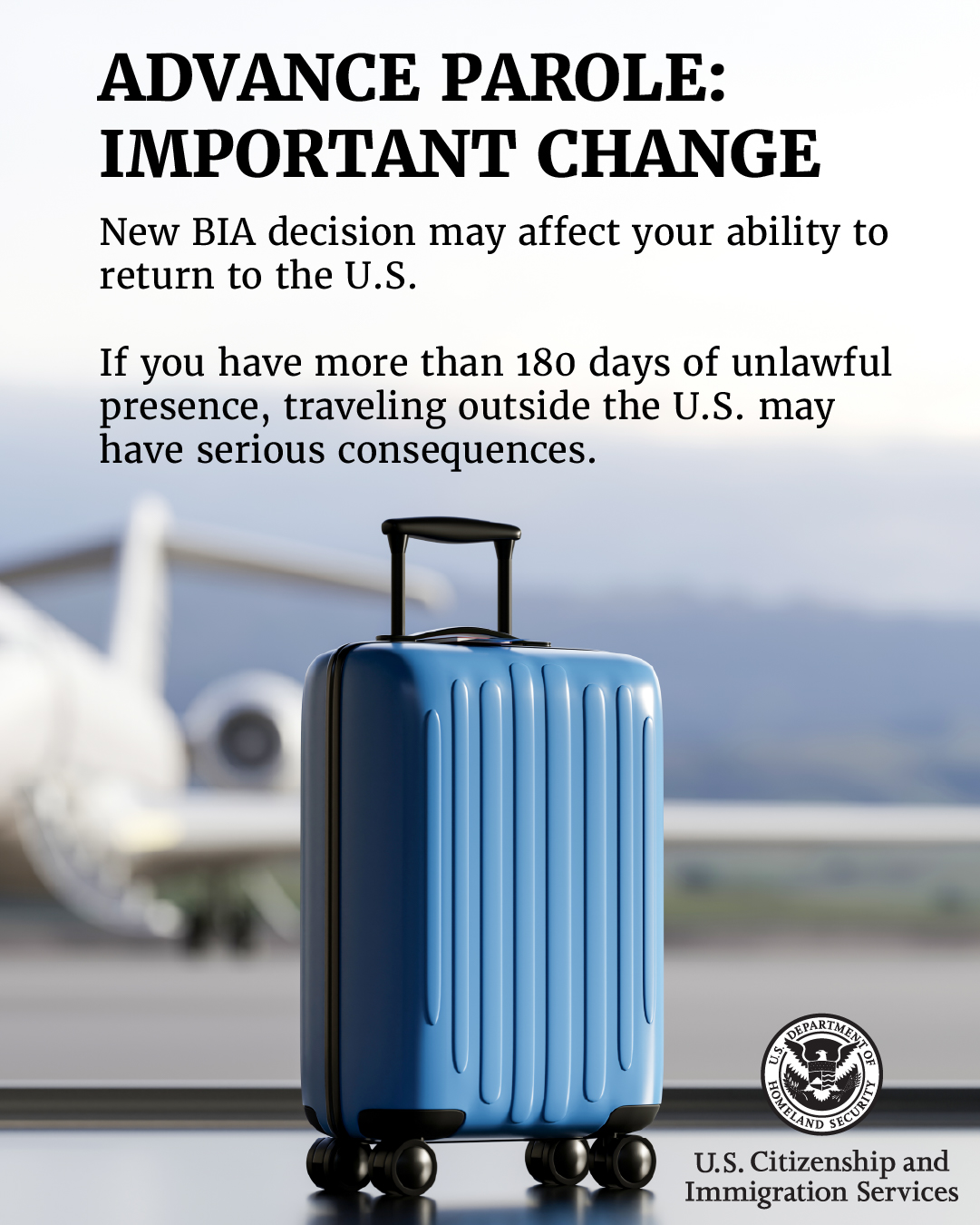 [USCIS · Threads] 📢A new immigration decision may affect some people who plan to travel outside th…