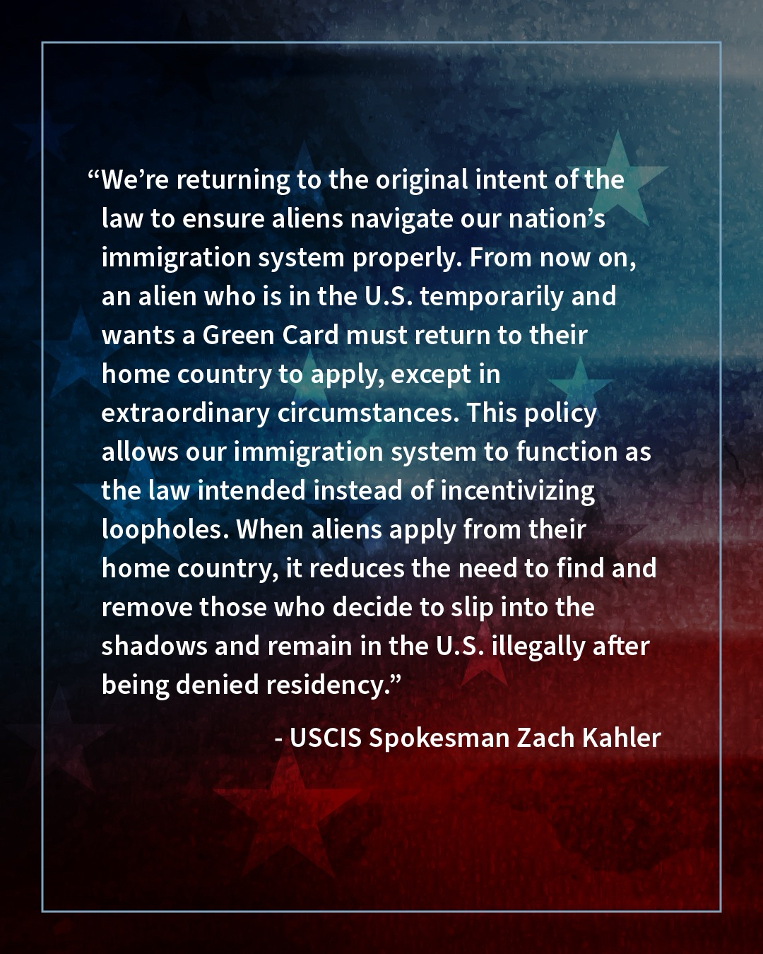 [USCIS · Threads] USCIS is applying long-standing law and prior court decisions to require certain…